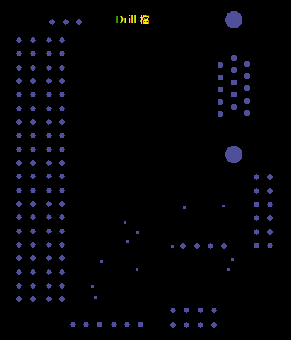 產(chǎn)生Drill File及 Map File 的Gerber 檔案，此會產(chǎn)生描述此PCB所用到的鉆孔的孔徑尺寸及鉆孔的座標資訊。