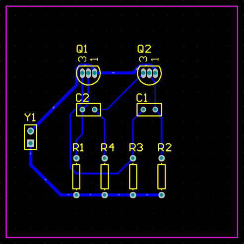 圖27 Push or Hug & Push模式仍然無法完成布線，會(huì)立即出現(xiàn)提示